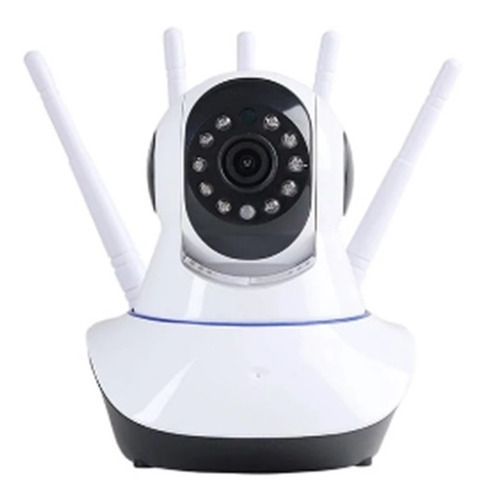 Camara Ip 360°hd Wifi 5 Antenas Microsd V380 Cctv