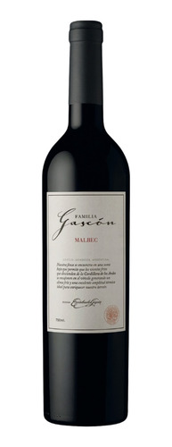 Vino Familia Gascon Malbec 750ml. Escorihuela Gascon