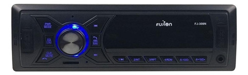 Som automotivo Fujion FJ-308 com USB, bluetooth e leitor de cartão SD