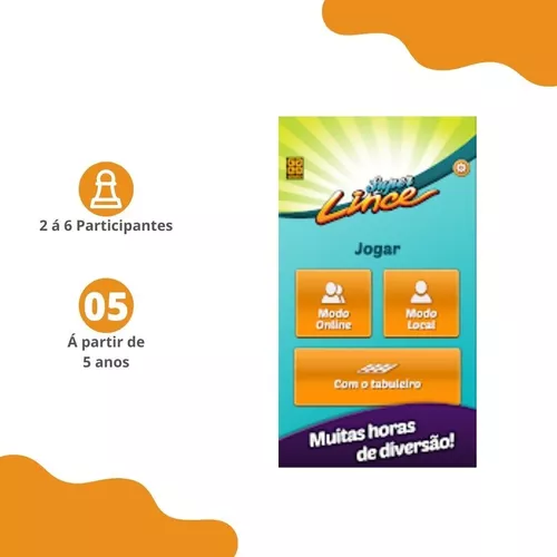 Super Lince App Jogo Tabuleiro Grow - Loja Zuza Brinquedos