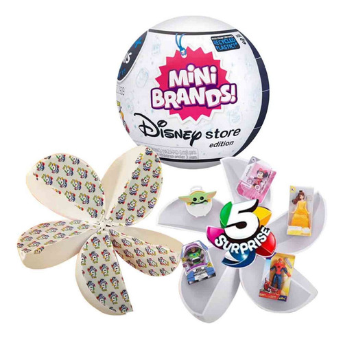 Mini Brands Disney Store Com 5 Mini Surpresas Zuru Original