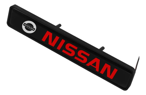 Emblema De Parrilla Nissan Con Luz Led Estilo Jdm