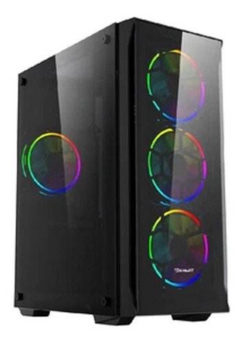 Gabinete Gamer Abs Cristal Templado Ranura Pci Ogec01 Ocelot