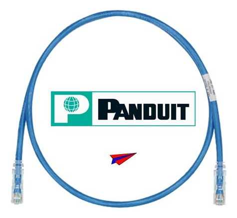 Patch Cord Cat6 Azul Panduit Original 10 Pies Certificado