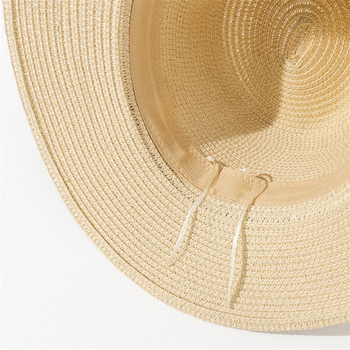 Sombrero De Paja De Viaje Plegable Summer Upf Para Mujer