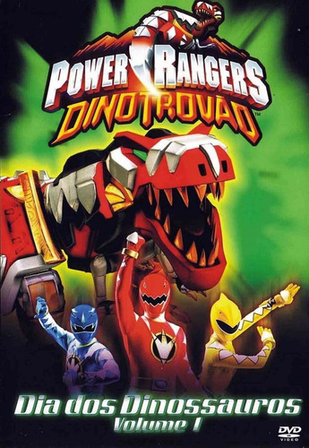 Dvd Power Rangers - Dino Trovão - Dia Dos Dinossauros Vol.1