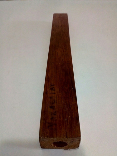 Flauta Decorada De Madera