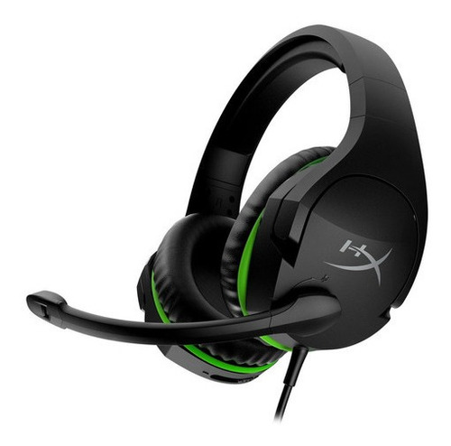 Audífonos Gamer Hyperx Cloudx Stinger Negro Y Verde