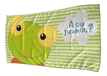 Comprar Toallon Infantil Playero Microfibra El Sapo Pepe Idelar 70 X 130 Cm Jugar Color Verde