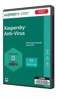 Kaspersky Antivirus 1 Pc 1 Año Codigo Licencia Oficial