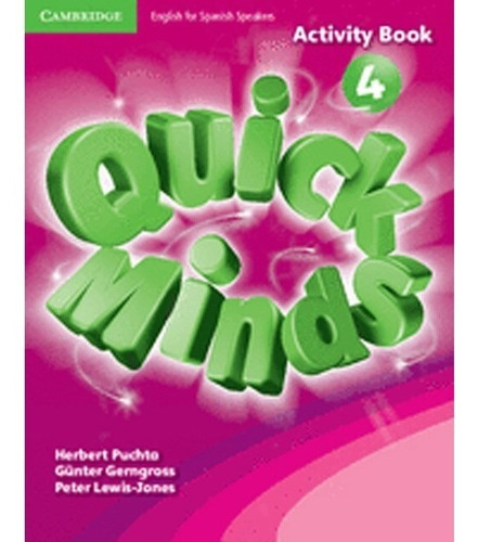 Imagen 1 de 2 de Quick Minds 4 - Workbook