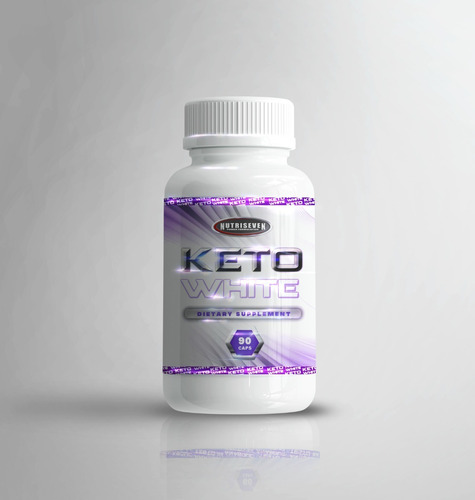 Keto White 90 Capsulas Quema Grasa Adelgazante Baja De Peso!