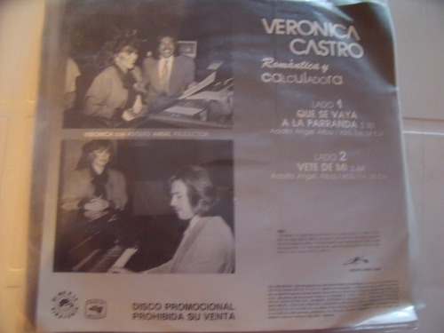 Ep Veronica Castro Romantica Y Calculadora (Usado)
