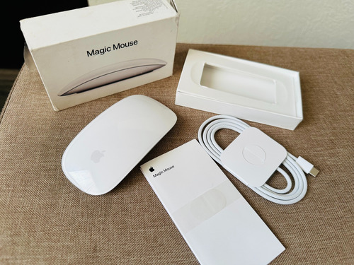 Apple Magic Mouse Usb C Blanco A3204 Usado Excelente Estado (Usado)