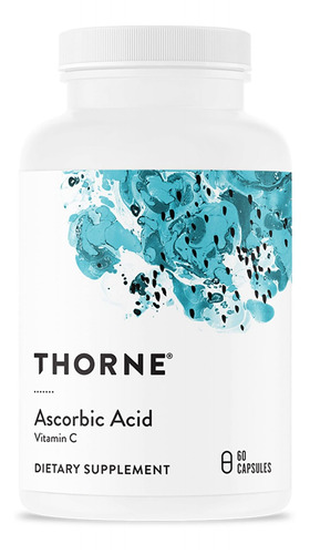 Cido Ascrbico Thorne  Suplemento De Vitamina C De 1000 Mg  A