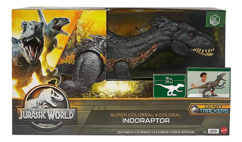Imagen 3 de 4 de Indoraptor Colosal Gigante 99cm, Hky14 Mattel Bestoys