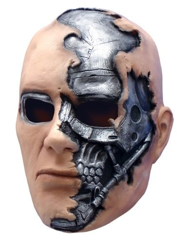 Máscara Terminator Salvation Película Para Adultos T600 Vini