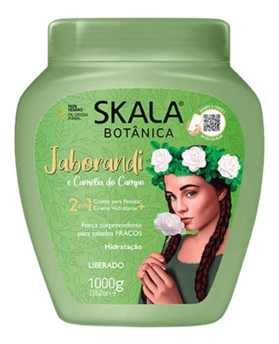 Máscara Jaborandi E Camelia 1000g