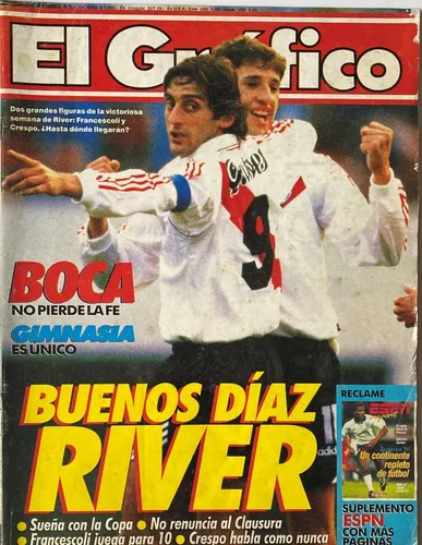 El Gráfico N° 3999 Revista Fútbol Argentino, Cb (Usado)