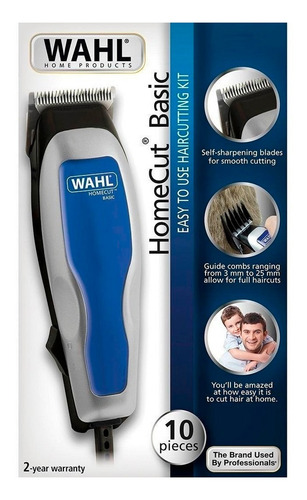 Maquina Cortar Pelo Wahl Homepro Basic 8 Accesorios