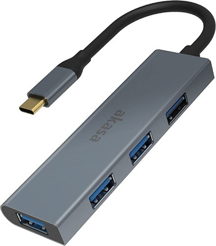 Hub Usb 4 Portas Usb 2.0 / 3.0 Tipo C Macbook