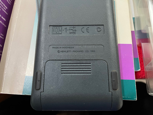 Calculadora Gráfica Hp 48gx Impecável Na Caixa Cinza (Usado)