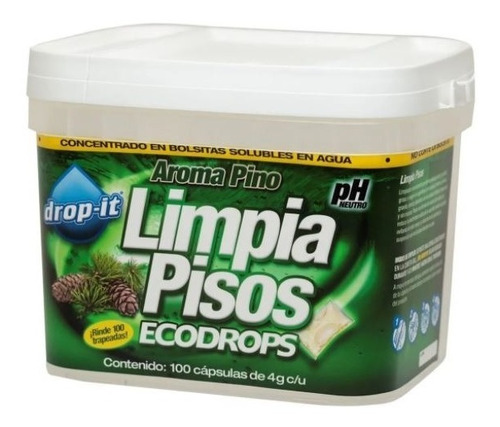 Limpia Pisos Pino Drop-it Rinde 100 Trapeadas