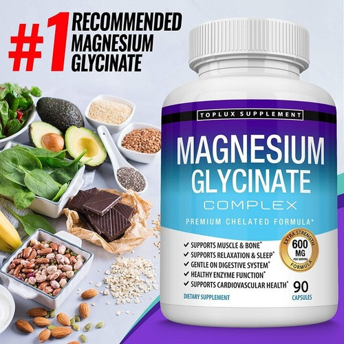Lux Complementar Glicinato De Magnesio 425 Mg