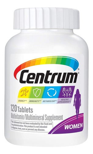 Multivitamina Centrum Para Mujer - Unidad a $1349