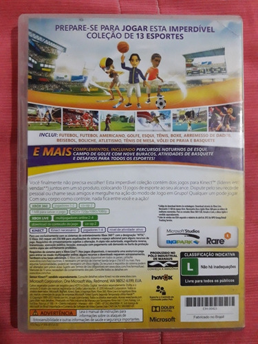 Kinect Sports Ultimate Collection Xbox 360 Português