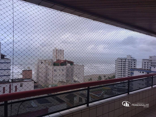Imagem 2 de 26 de Cobertura Com 3 Dormitórios À Venda, 207 M² Por R$ 1.100.000,00 - Tupi - Praia Grande/sp - Co0004