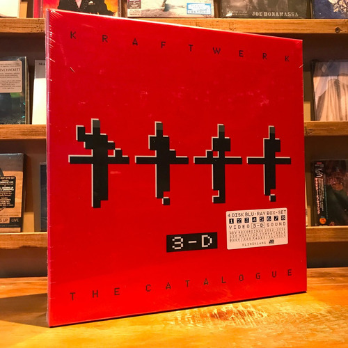 Kraftwerk  3 D (the Catalogue) 4 Blu Ray Box Set