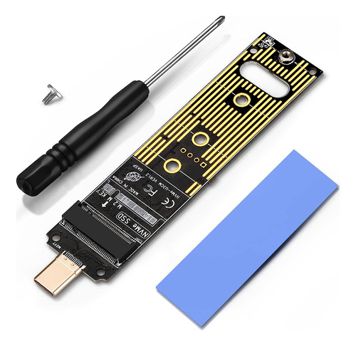 Zexmte Nvme To El Adaptador Tipo C, M.2 Usb C Card, M.2 Nvme