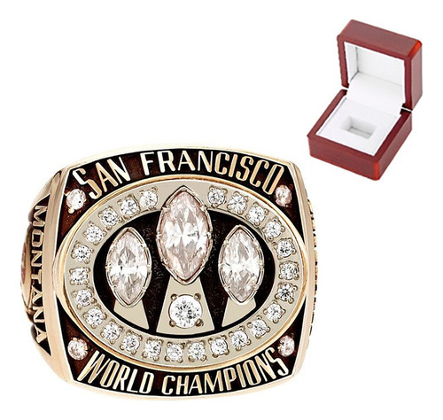 Nfl - Anillos De Campeonato De San Francisco 49ers 1988