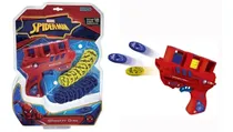 Comprar Shooter Spiderman Pistola Lanza Tazos Discos Ditoys 3c