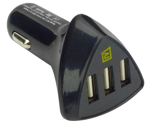 Cargador Triple Usb 4.2amp 12 Volt, Para Auto