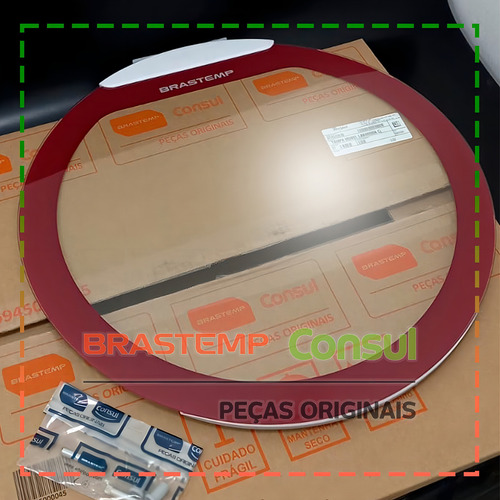 Tampa Vidro P/ Lavadora Brastemp Ative 11kg