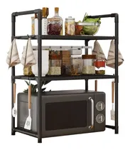 Comprar Organizador Rack Cocina Sobre Mesada Estante Microondas