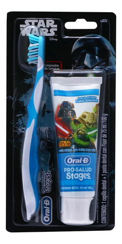 Pasta Dientes Dental Oral B Stages Star Wars + Cepillo