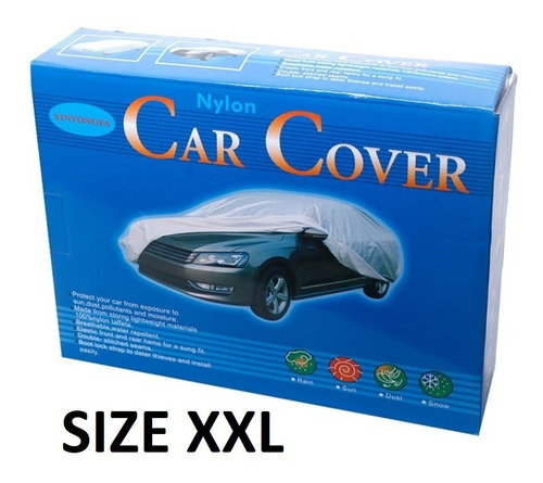 Imagen 1 de 4 de Cover Para Vehiculo De Nylon Tamaño Xxl 9908b
