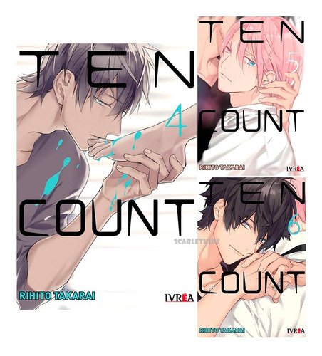 Imagen 1 de 7 de Manga Ten Count 3 Tomos Elige Tu Tomo Rihito Takarai Ivrea