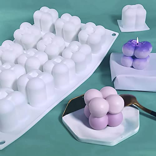 Es Molde De Velas De Burbujas, Molde De Cera De Soja ...