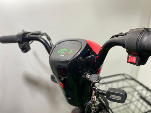 Imagen 2 de 9 de Bicicleta Electrica Pegaso Bike 350w 48v Roja Bicimoto Elect