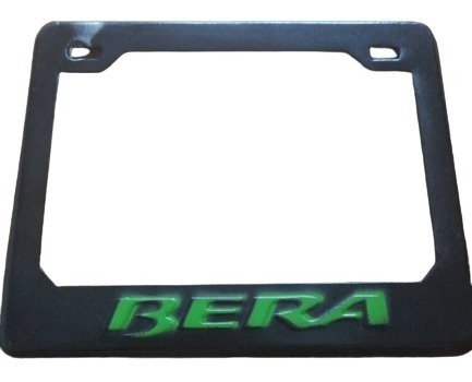 Porta Placa De Aluminio Resistente Para Moto Bera 