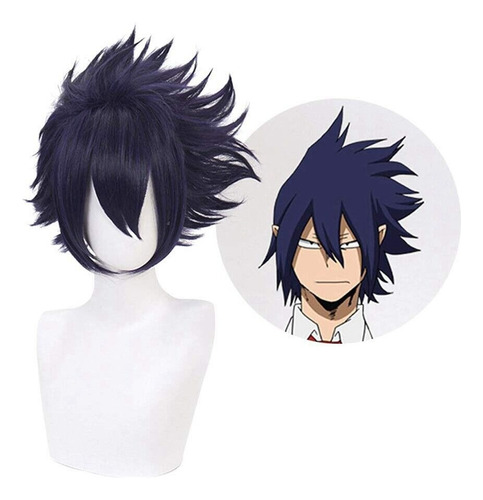 My Hero Academia Amajiki Tamaki Cosplay Peluca Corto Pelo