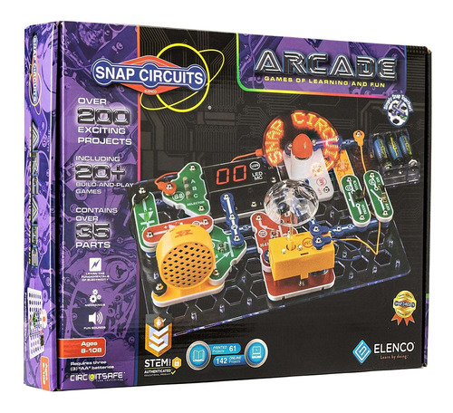 Snap Circuits  Arcade - Kit De Exploración Electrónica, A.