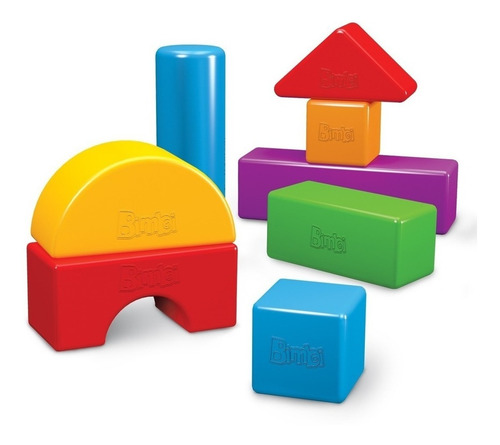 Imagen 2 de 3 de Bimbi Pimeros Bloques 8 Piezas (7178)