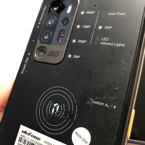 Celular Ulefone Armor 11 5g Uso Rudo 8gb 256gb Dual Sim 48mpx Negro Demo (Reacondicionado)