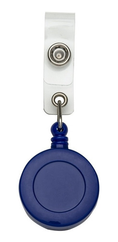 Imagem 1 de 1 de 30 Unidades Porta Crachá Retrátil Roller Clip