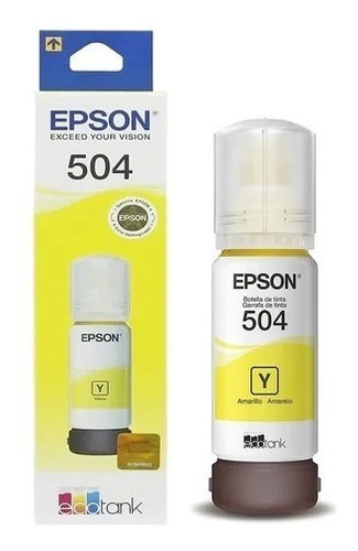 Tinta Epson 504 Yellow